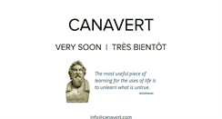 Desktop Screenshot of canavert.com